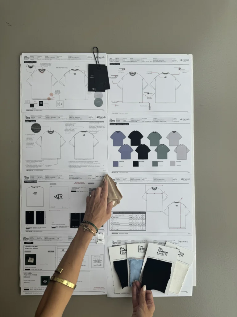 design development for fashion brand