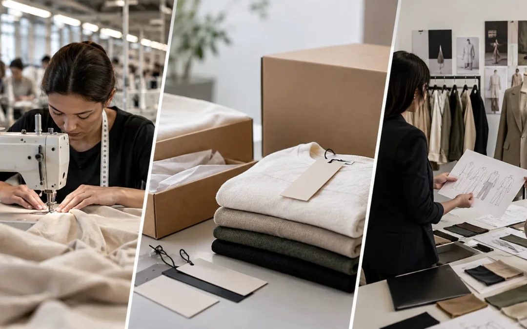 Clothing Manufacturer vs. Private Label vs. Full-Package Production: What’s the Difference?